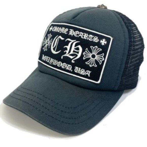 CHROME HEARTS TRUCKER HAT - Picture 1 of 8